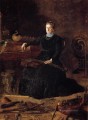 Música anticuada, también conocida como Retrato de Sarah Sagehorn Frishmuth Realismo retratos Thomas Eakins